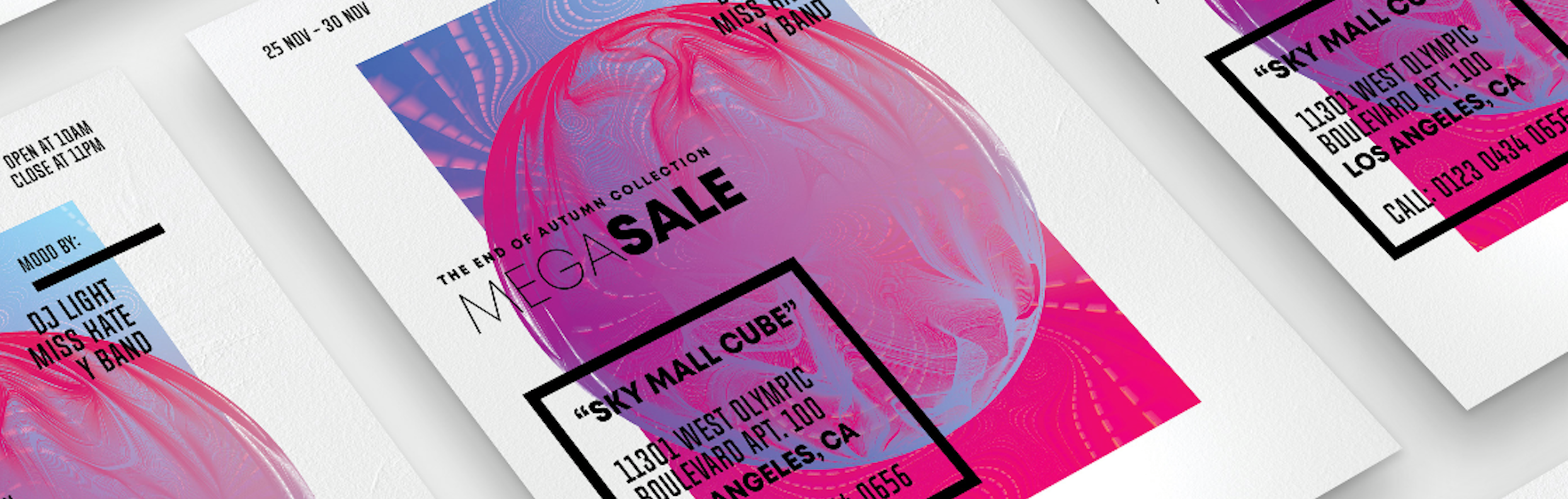 9 Flyer-Ideen als Inspiration 9 Flyer-Ideen als Inspiration