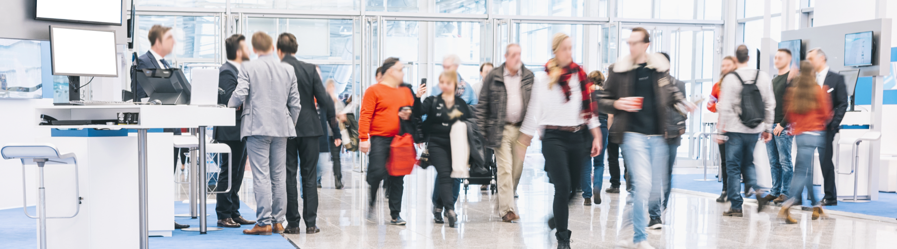 Wie man sich auf einer Messe von der Konkurrenz hervorhebt Wie man sich auf einer Messe von der Konkurrenz hervorhebt